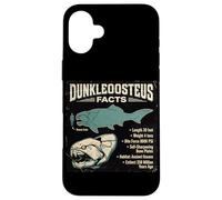 Dunkleosteus Facts Prehistoric Ocean Predator Info Case for iPhone 16 Plus