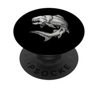 Dunkleosteus Fossil Paleontology Devonian Armored Fish PopSockets Adhesive PopGrip