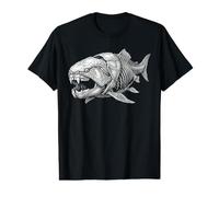 Dunkleosteus Fossil Paleontology Prehistoric Marine Predator Value Graphic T-Shirt