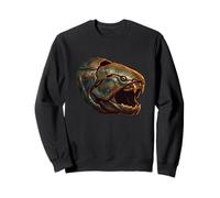 Dunkleosteus Placoderm Fish Prehistoric Devonian Era Fossil Sweatshirt