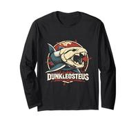 Dunkleosteus Prehistoric Dinosaur Fish Fossil Long Sleeve T-Shirt