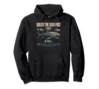 Dunkleosteus Ruled The Seas First Devonian 360 MYA Pullover Hoodie