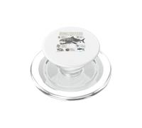 Dunkleosteus The Ultimate Devonian Predator Sea Monster PopSockets PopGrip for MagSafe