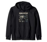 Dunkleosteus The Ultimate Devonian Predator Sea Monster Zip Hoodie