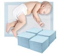 Dunkwckore Pack of 100 Disposable Changing Pads, 33 × 45 cm, Baby Changing Pads, Disposable and Disposable Multi-Purpose Incontinence Exits, Ultra Soft, Super Absorbent, Waterproof
