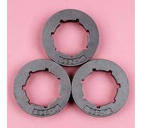 DUNLAP 3pcs/lot .325 7T Chain Rim Sprocket Fit for Chinese 4500 5200 5800 45cc 52cc 58cc Chainsaw Spare Parts Oregon 11892 19mm