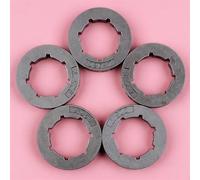 DUNLAP 5pcs/lot Sprocket Rim Fit for 340 346XP 345 350 351 353 357 Chainsaw .325 Pitch 7 Teeth Small Spline ID 19mm