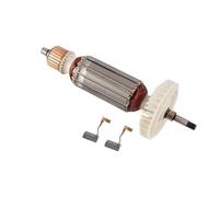 DUNLAP AC220-240V Armature Rotor for 518870-8 510107-9 515613-9 9556NB 9556HN 9556HNG 9557NB 9557HN 9558NB 9558NBR 9558HN(Rotor and Brush)