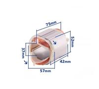 DUNLAP Replacement 4 Teeth Armature Rotor Stator for GBH2-20 GBH2-20S GBH2-20SE GSB18-2 Hammer Rotor Stator Coil(Stator)