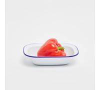 Dunlevy Enamel Pie Dish Roasting Tray Enamel Plate Tray Serving Roaster Casserol Pan (Pie Dish - 20cm)