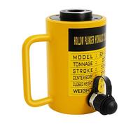 DunleyMin 20T Hydraulic Cylinder Jack Hydraulic Lifting Cylinder Ram Stroke Manual Handle and Air Pump for Bridges, Building, Machinery Industries