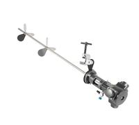 DunleyMin 50 Gallon Pneumatic Paint Mixer Air Agitator Paint Mix Tool 1/2HP Paint Stirring Machine Bracket Pneumatic Agitator for Paint, Plaster, Cement, Concrete and Mortar
