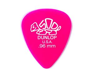 Dunlop 0.96mm Del 500 Dark Pink Players Pack of 12