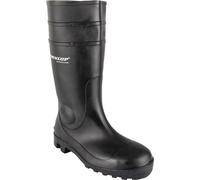 Dunlop 142PP Protomaster Black Wellington Boots - Size 7
