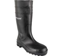 Dunlop 142PP Protomaster Wellington Boot Black Size-3 (36)