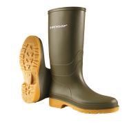 Dunlop 16247 Rubber Boots Matt Green