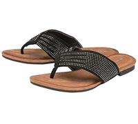 DUNLOP 2023 LADIES CLARICE SANDALS - Black - UK 4