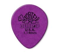 Dunlop 413R1.14 Tortex® Tear Drop, Purple, 1.14, 72/Bag