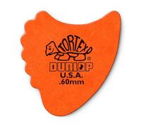 Dunlop Picks 414R60 Tortex Fine – 0.6 mm Orange – Pack of 72