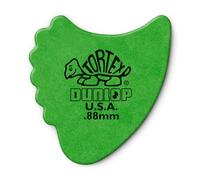 Dunlop 414R88 Tortex® Fins, Green.88mm, 72/Bag