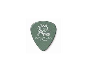 Dunlop 417R1.5 Gator Grip, Green, 1.5mm, 72/Bag