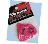 DUNLOP 418P.50 DUNLOP TORTEX PICKS STANDARD .50-Pack of 12