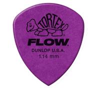 Dunlop 418P114 1.14mm Tortex Pick Purple Players Pack of 12