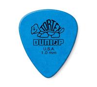 Dunlop 418P10 1mm Tortex Standard Pick Blue Players Pack of 12
