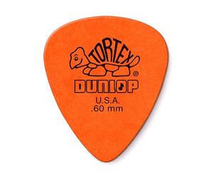 Dunlop 418R Tortex Guitar Picks (pack of 72) - Orange 0.60mm
