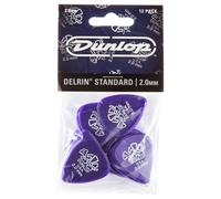 Jim Dunlop 41P2.00 Delrin 500 Stadard 2.00 Gauge Player Pack (Pack of 12)