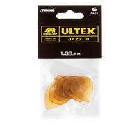 Dunlop 427P Ultex® Jazz III, 1.38mm, 6/Player's Pack
