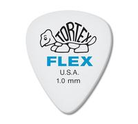 Jim Dunlop Dunlop Tortex Flex Standard 1.0mm Blue Guitar Pick-72 Pack 428R1.0