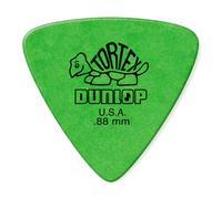 Dunlop 431R.88 Tortex Triangle, Green.88mm, 72/Bag