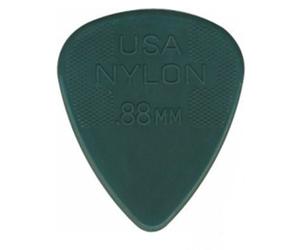 Dunlop 44P88 0.88mm Nylon Pick Dark Grey Players Pack of 12
