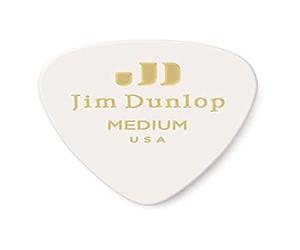 Dunlop 483 Plektren GENUINE CELLULOID CLASSIC Big Pack, white, heavy