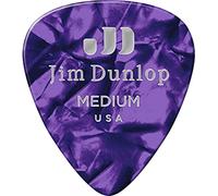 Jim Dunlop 483P13MD Guitar Pick Player Pack - Purple Pearl (Pack of 12)