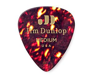 Dunlop 483R05MD Genuine Celluloid, Shell, Medium, 72/Bag
