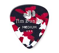 Dunlop 483R06MD Genuine Celluloid, Confetti, Medium, 72/Bag