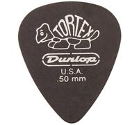 Dunlop 488P.50 Tortex Pitch Black .50mm 12/Player's Pack