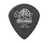 Dunlop 498R1.35 Tortex Jazz III XL Black 1.35mm 72/Bag