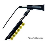 Dunlop 5010, 7in Microphone stand Clip-On Plectrum/pick holder.