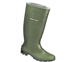 Dunlop 70170-43-4200 Pricemastor Rubber Boots, Size 9, Green