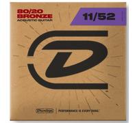 Jim Dunlop Acoustic Guitar Strings 38240115211 Medium-Light (11-52) Phosphor Bronze