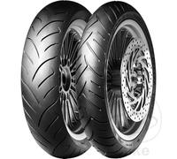 Dunlop Scootsmart 46p Tl Scooter Front/rear Tire Black 90 / 90 / R14