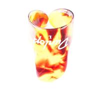 Dunlop 9020R Shell Plastic Fingerpicks, Large, 12/Bag