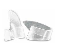 Dunlop Clear Finger Pick,Medium, Bag of 12 (9032R)