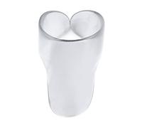 Dunlop 9033R Clear Plastic Fingerpicks, Large, 12/Bag