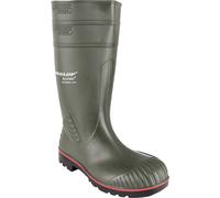 Dunlop A442631 Acifort Heavy Duty Safety Wellington Dark Green Size 8