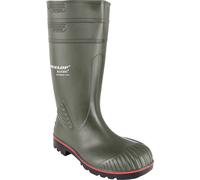 Dunlop A442631 Acifort Heavy Duty Safety Wellington Dark Green Size 9