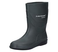 Dunlop Acifort Biosecure Calf High Wellington Boot - Unisex, Chemical Resistant and Antistatic, Dirt Repellent Work Wellies for Agriculture Use, Green/Black - EU41, UK7
